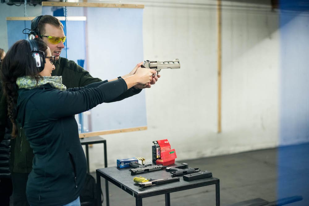 Photos of supervised PAA Shooting Academy shooting – not a claim that every frame was taken at the Berlin Wannsee date. (5)