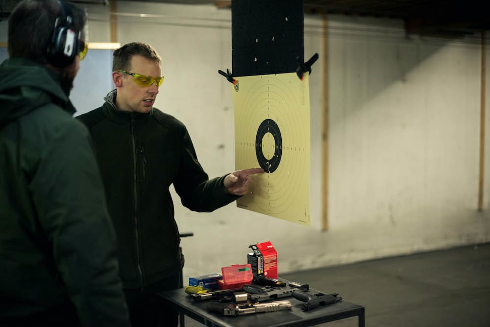 Photos of supervised PAA Shooting Academy shooting – not a claim that every frame was taken at the Berlin Wannsee date. (8)