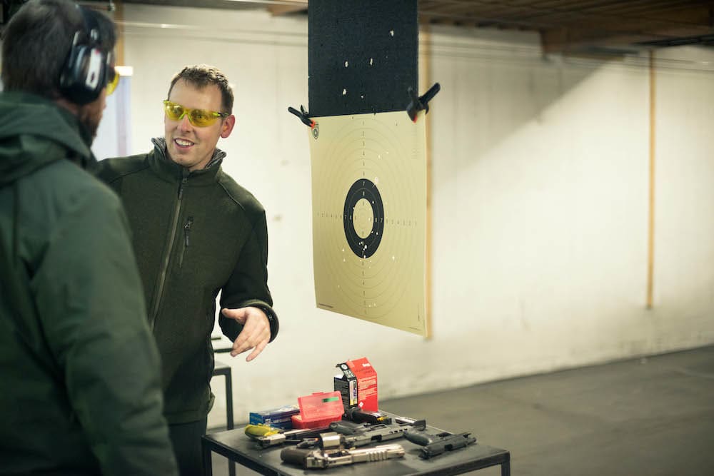 Photos of supervised PAA Shooting Academy shooting – not a claim that every frame was taken at the Berlin Wannsee date. (9)
